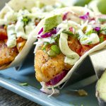 Fish Tacos with Coleslaw & Avocado Recipe