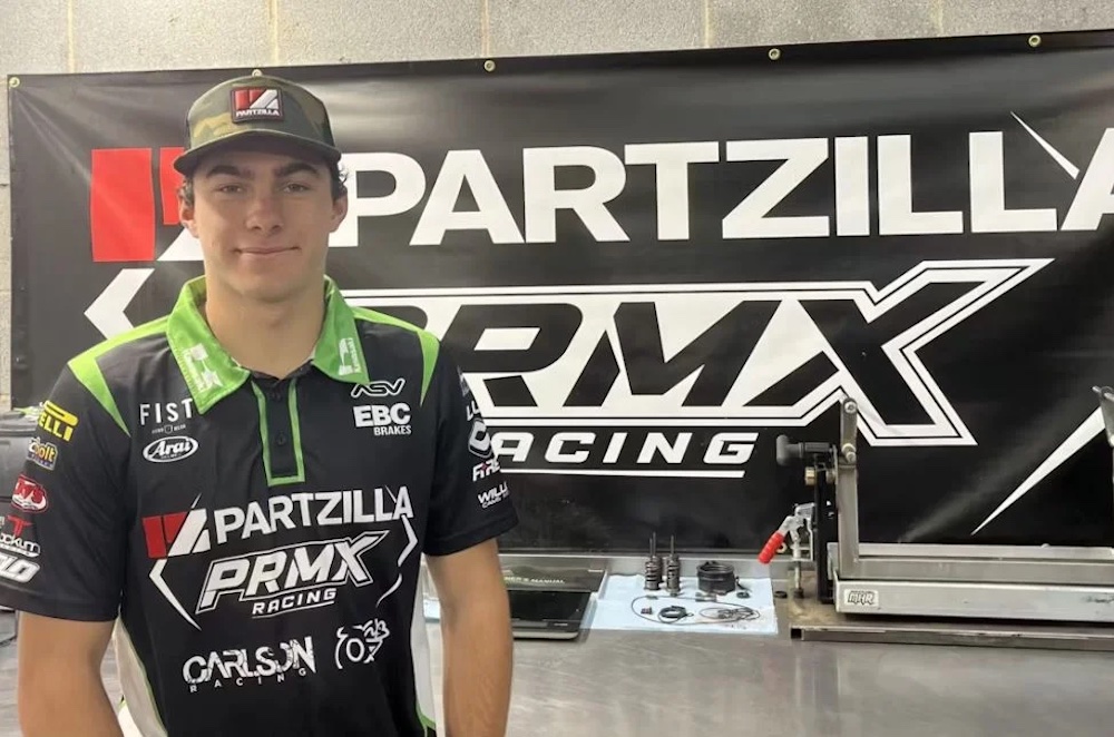 Hunter Yoder blijft bij het Partzilla PRMX Race Team