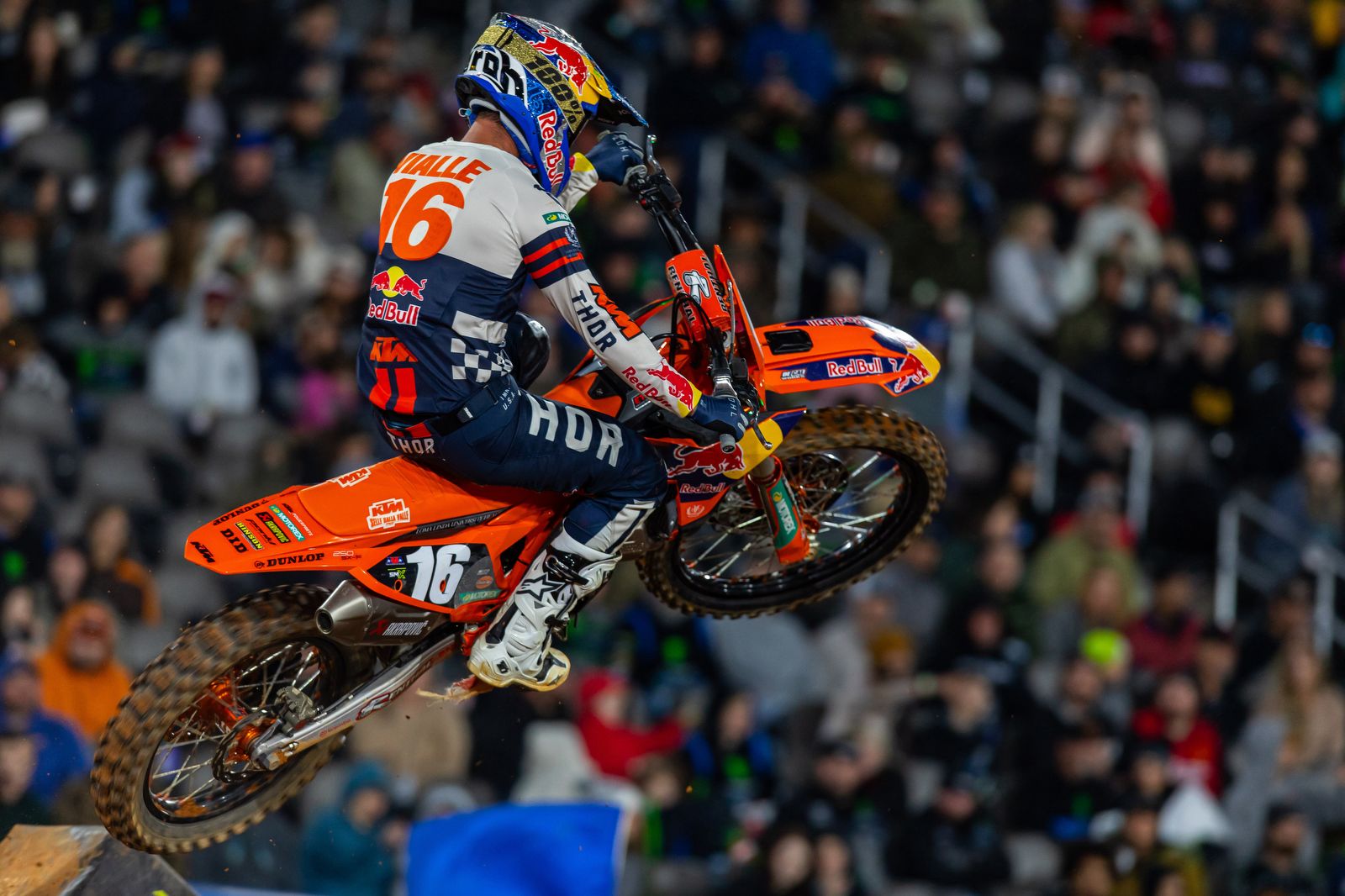 Mooie beelden persdag AMA Supercross Indianapolis
