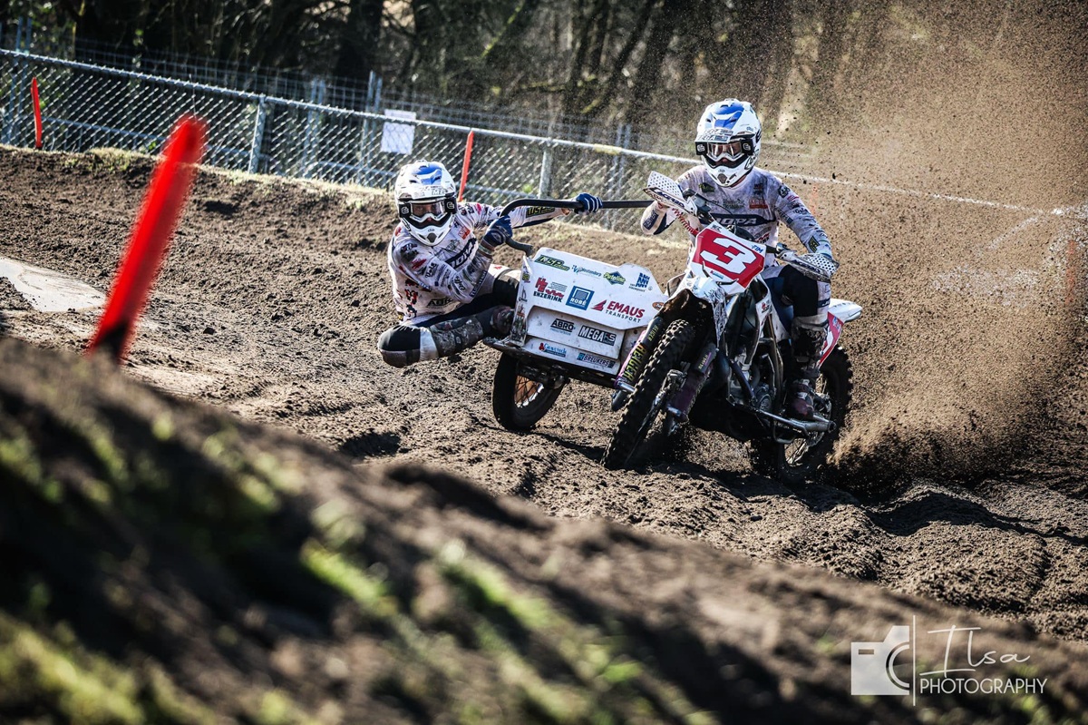 Hermans wint beide manches ONK Zijspancross St. Isidorushoeve