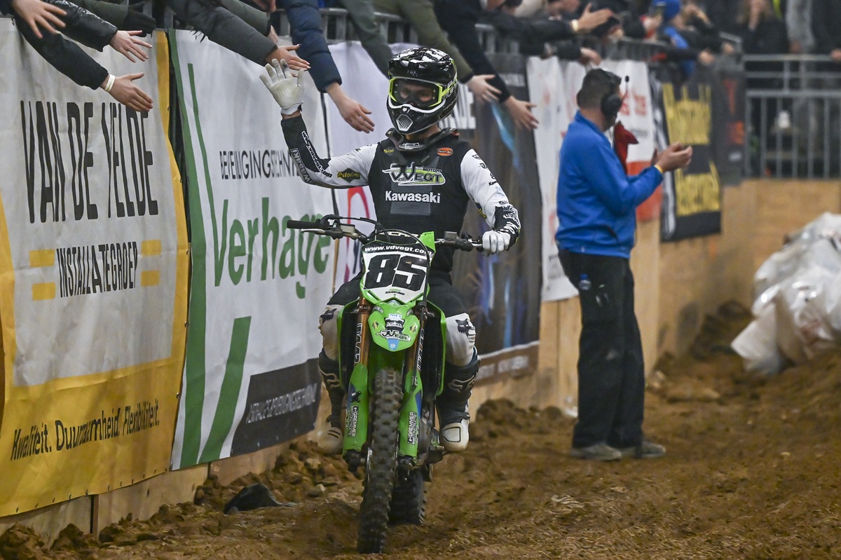 Cedric Soubeyras opnieuw voor Van der Vegt Motors bij SX Goes