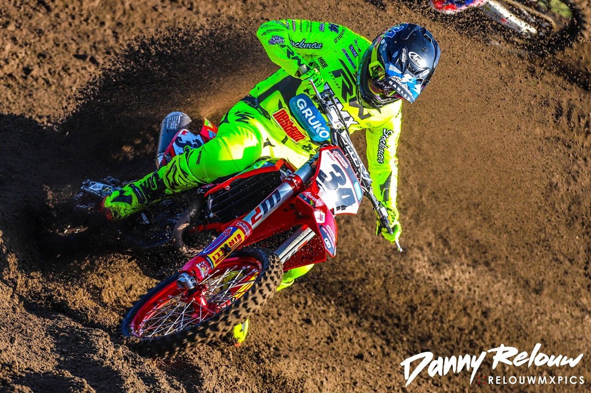 Micha Boy de Waal ook in 2026 voor het JHMX GasGas MX team