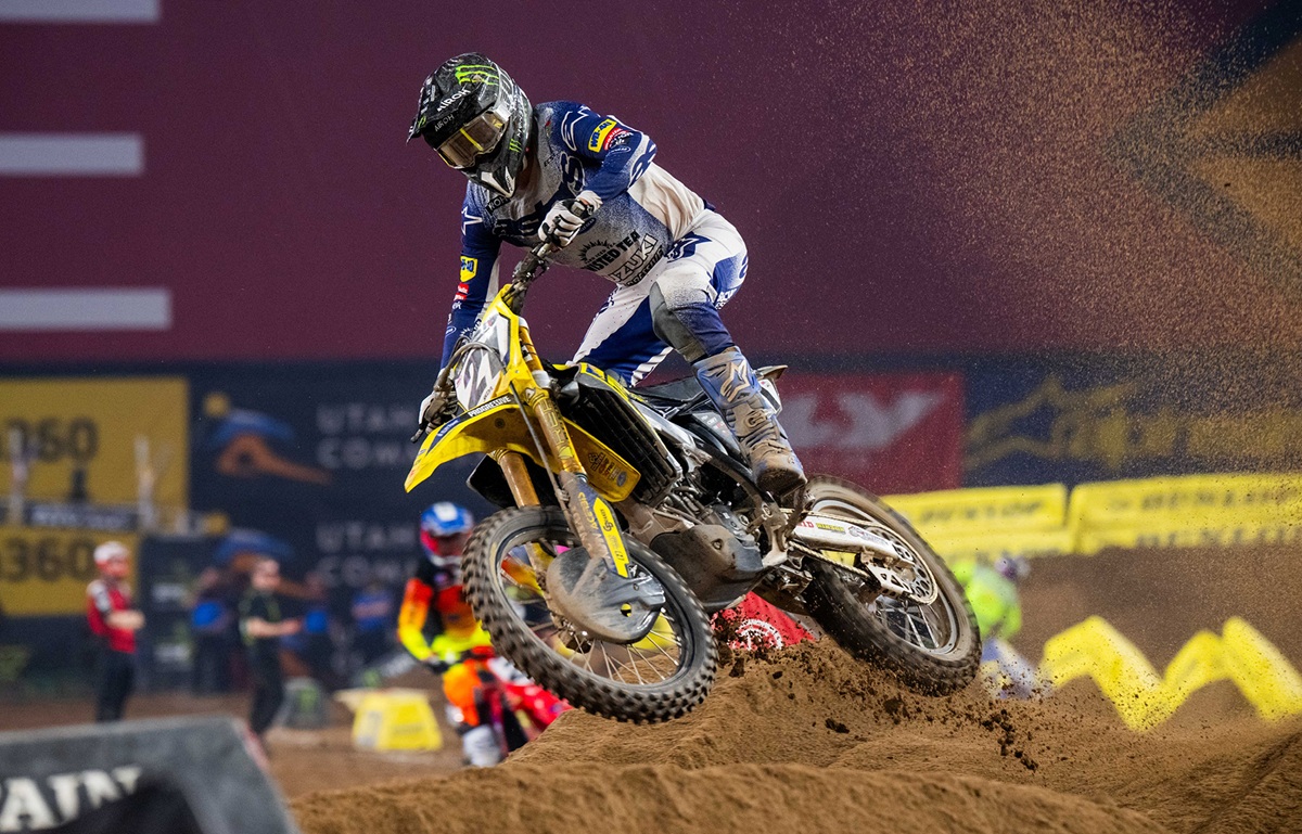 Jason Anderson mist ronde 8 van het Monster Energy Supercross Championship