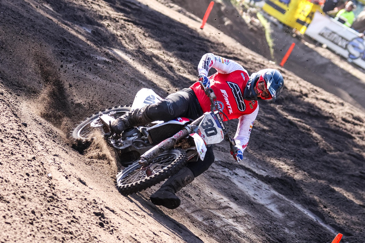 Alberto Forato net naast het podium tijdens Dutch Masters in Heerde