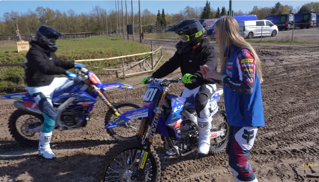 Joel Beukers Doet Wheelie Tijdens Les van Wereldkampioen Lotte van Drunen (18)