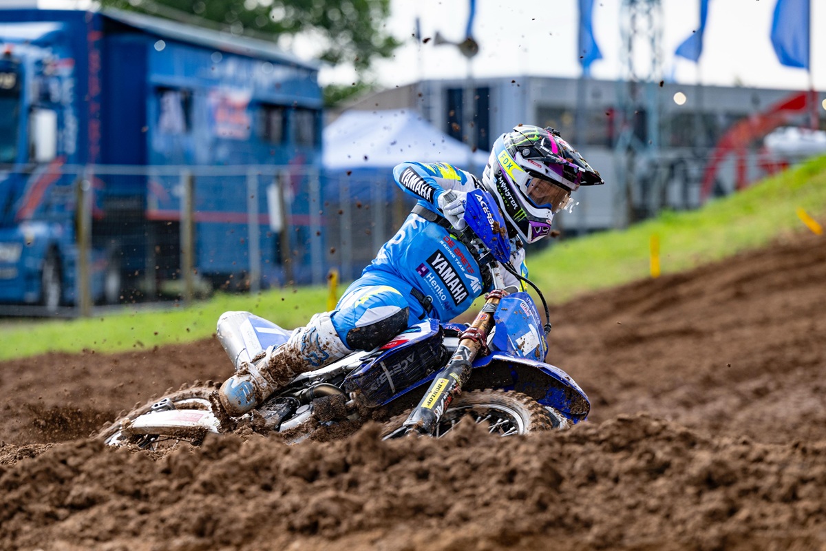 Lotte van Drunen toont veerkracht tijdens zware WMX in Duitsland