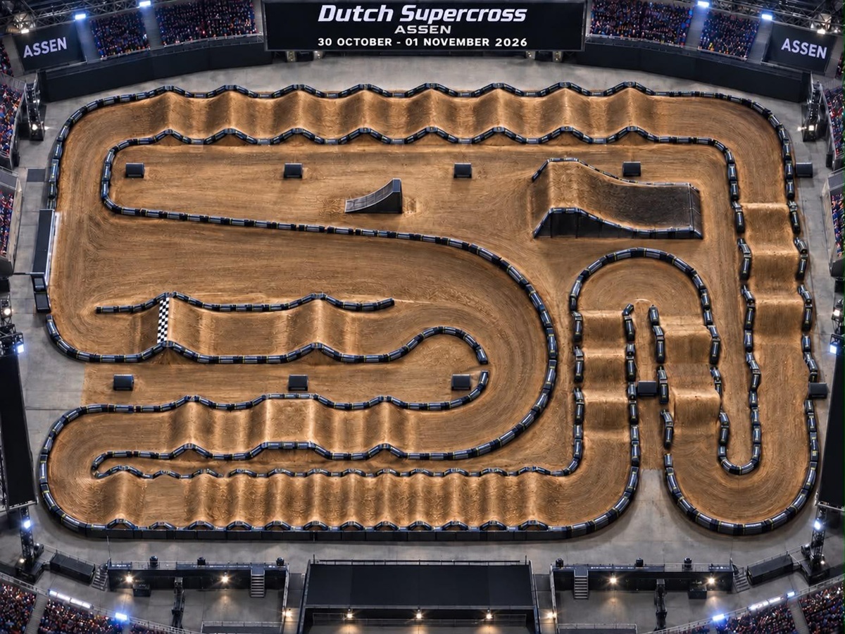 Baantekening Dutch Supercross Assen bekend