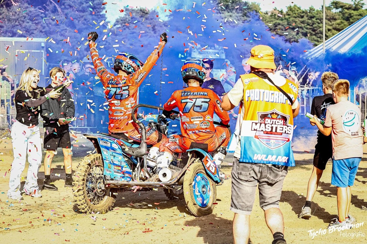 Video: Tim en Sem Leferink kronen zich tot kampioen in Lierop
