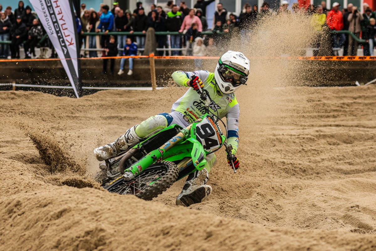 Laurense Motors – Kawasaki Racing Team sterk tweede tijdens strandrace in Vlissingen
