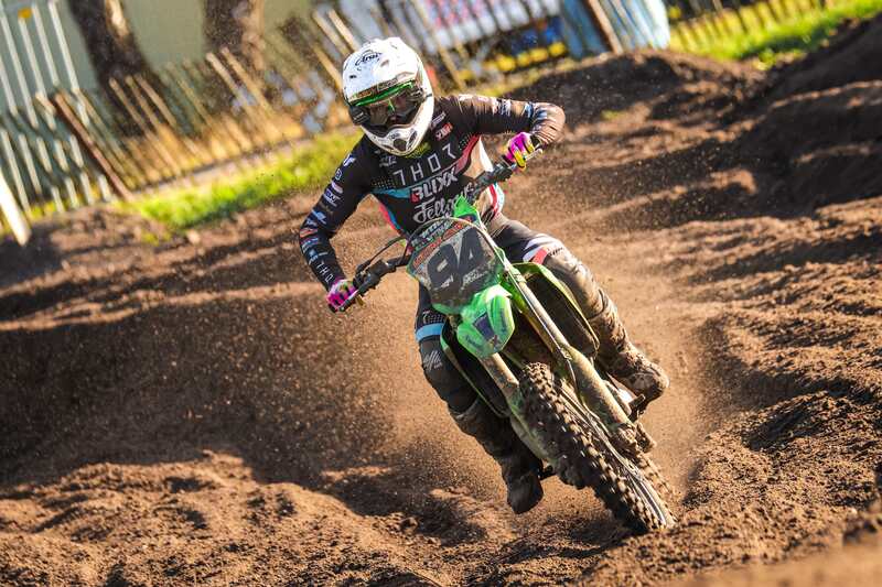 Sven van der Mierden sluit KNMV MX Nationals af met podiumplaats in Valkenswaard