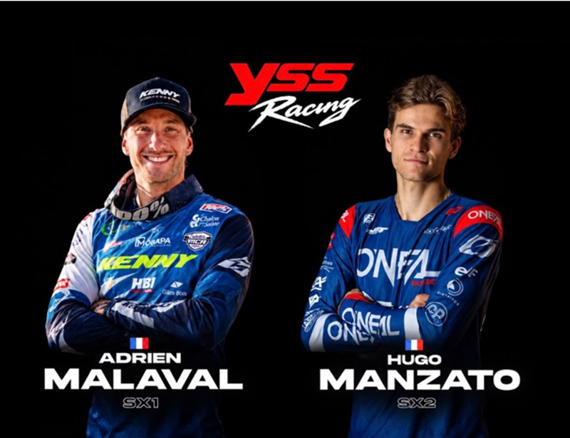 YSS Racing achter het starthek bij de supercross in Assen.
